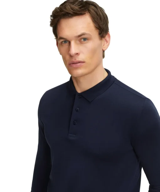Herren Langarmshirt Polo