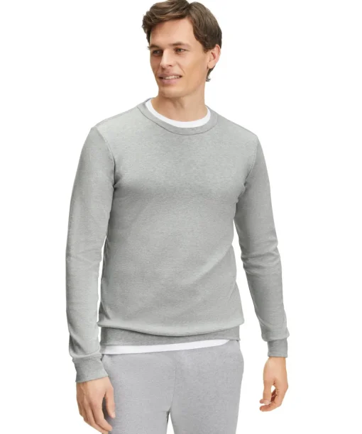 Herren Langarmshirt Rundhals