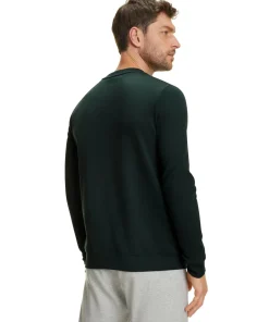 Herren Langarmshirt Rundhals