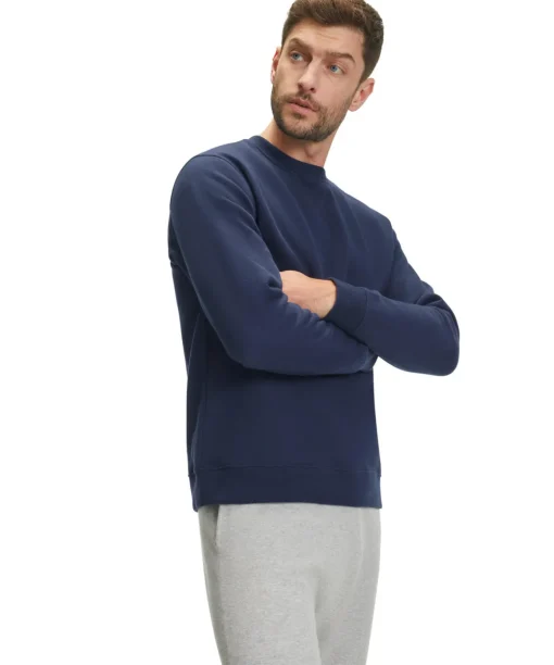 Herren Langarmshirt Rundhals