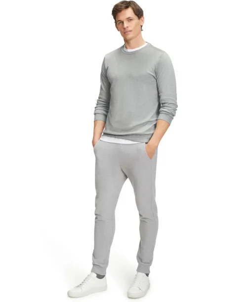 Herren Langarmshirt Rundhals