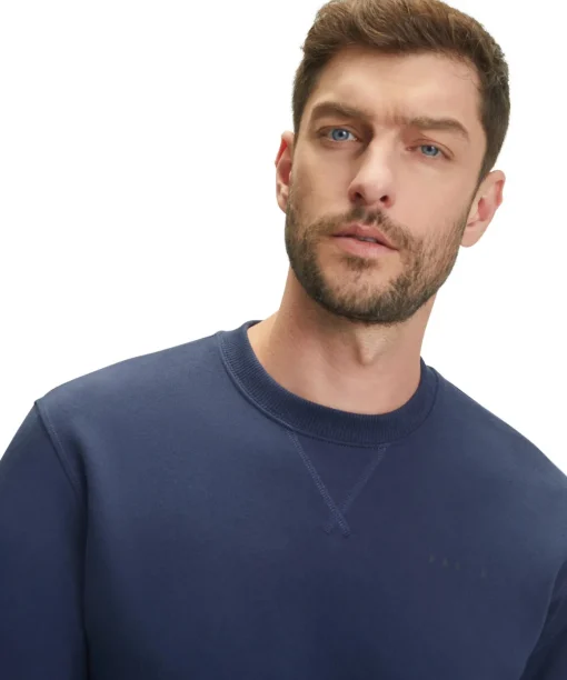 Herren Langarmshirt Rundhals