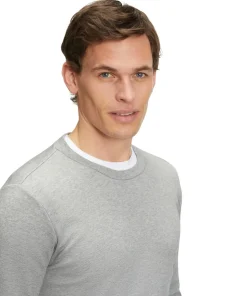 Herren Langarmshirt Rundhals