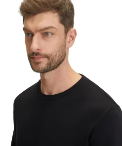 Herren Langarmshirt Rundhals