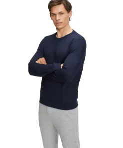 Herren Langarmshirt Rundhals