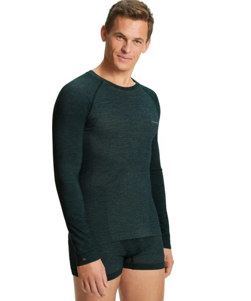 Herren Langarmshirt Wool-Tech Light