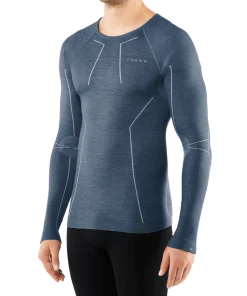 Herren Langarmshirt Wool-Tech