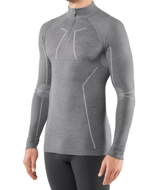 Herren Langarmshirt Wool-Tech