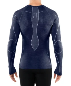 Herren Langarmshirt Wool-Tech