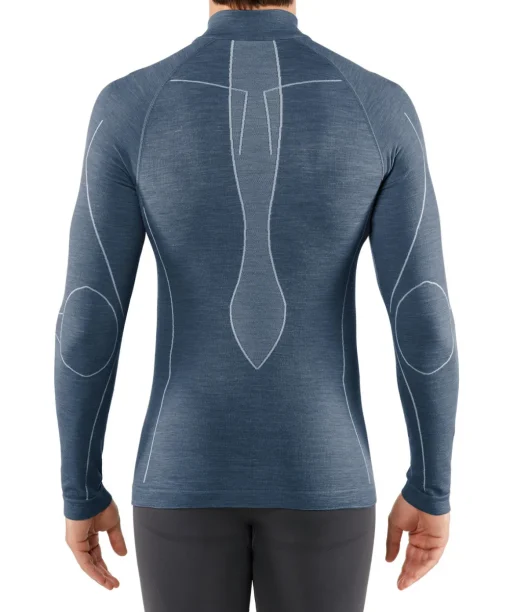 Herren Langarmshirt Wool-Tech