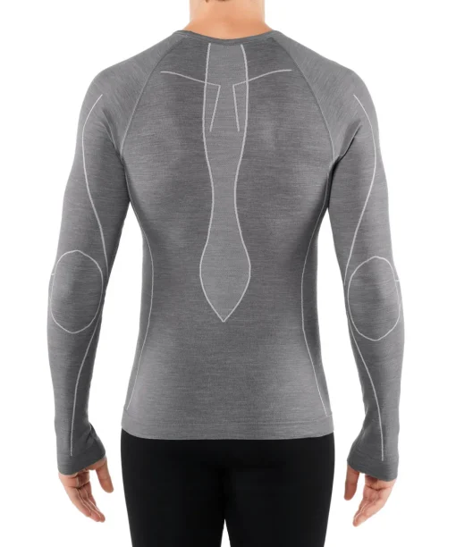 Herren Langarmshirt Wool-Tech
