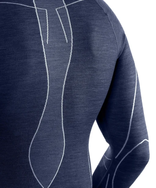 Herren Langarmshirt Wool-Tech