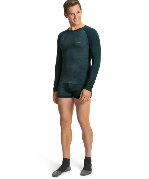 Herren Langarmshirt Wool-Tech Light