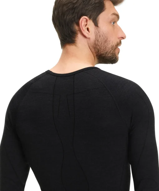 Herren Langarmshirt Wool-Tech