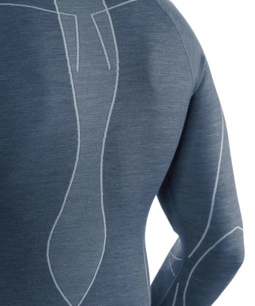 Herren Langarmshirt Wool-Tech