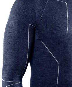 Herren Langarmshirt Wool-Tech