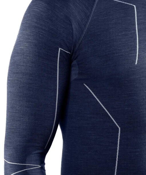 Herren Langarmshirt Wool-Tech