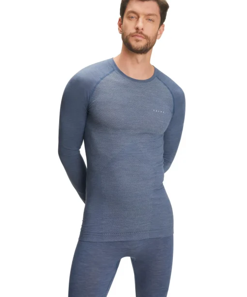 Herren Langarmshirt Wool-Tech Light