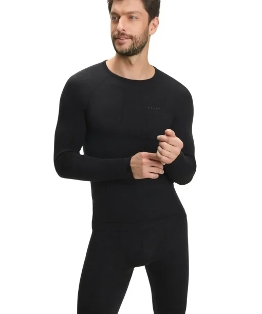 Herren Langarmshirt Wool-Tech