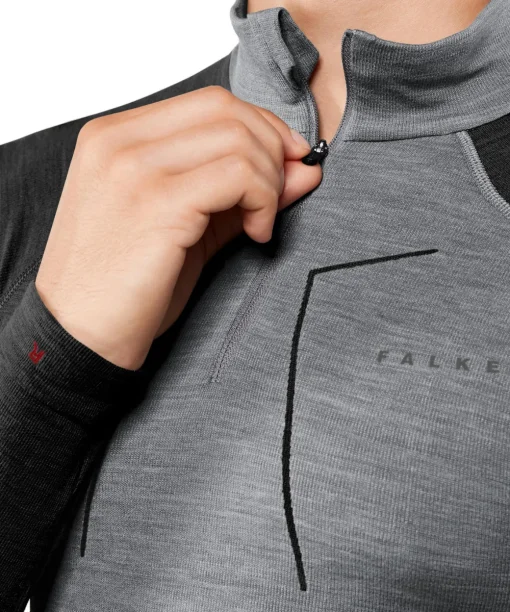 Herren Langarmshirt Wool-Tech
