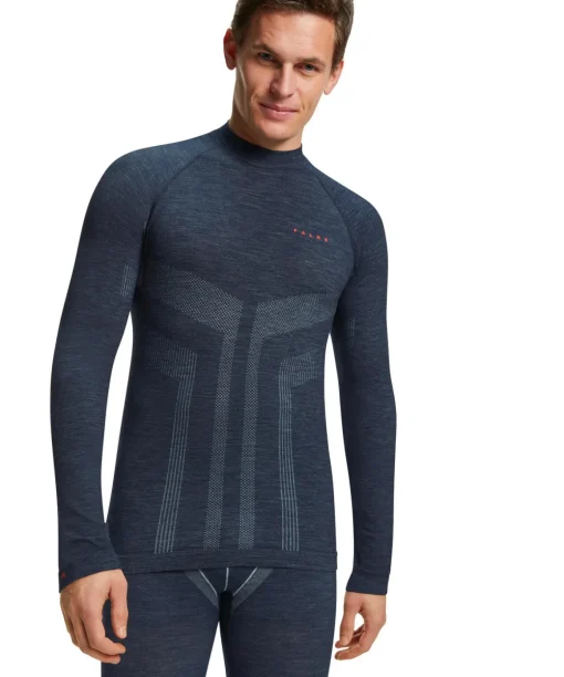 Herren Langarmshirt Wool-Tech
