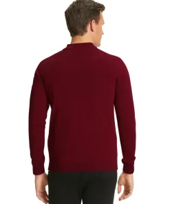 Herren Pullover Stehkragen