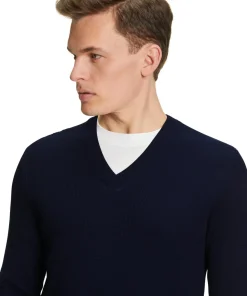 Herren Pullover V-Ausschnitt