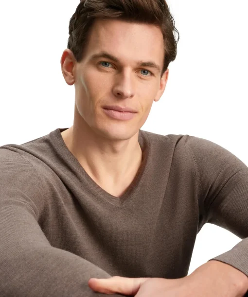 Herren Pullover V-Ausschnitt