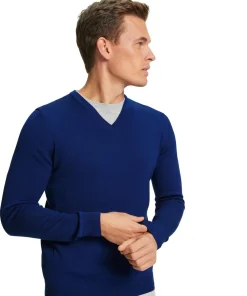 Herren Pullover V-Ausschnitt