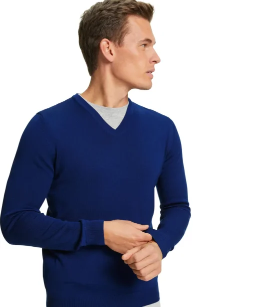 Herren Pullover V-Ausschnitt
