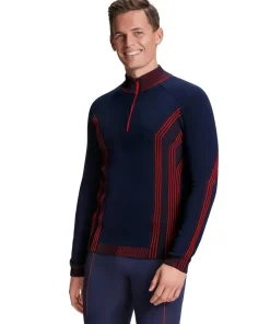 Herren Skiing Pullover Troyer