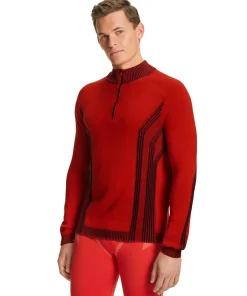 Herren Skiing Pullover Troyer