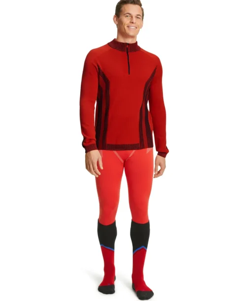 Herren Skiing Pullover Troyer