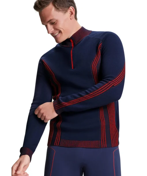 Herren Skiing Pullover Troyer