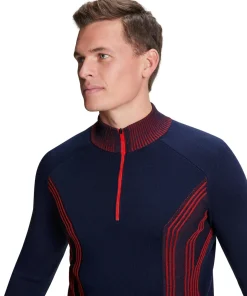 Herren Skiing Pullover Troyer