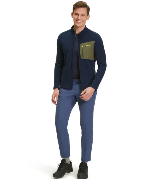 Herren Trekking Jacke Stehkragen