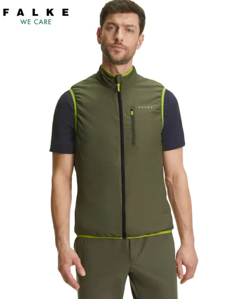 Herren Trekking Weste Stehkragen