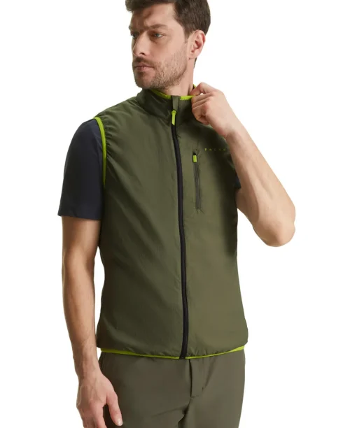 Herren Trekking Weste Stehkragen
