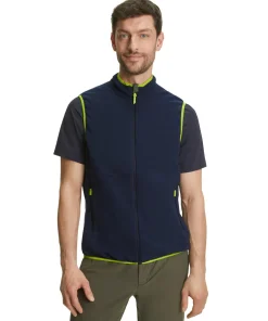 Herren Trekking Weste Stehkragen