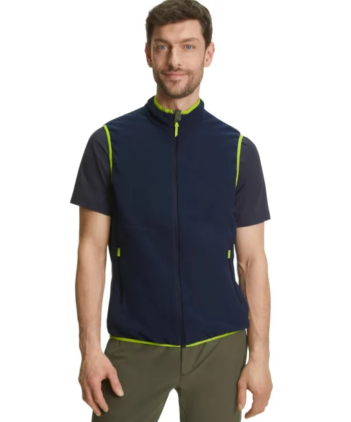 Herren Trekking Weste Stehkragen