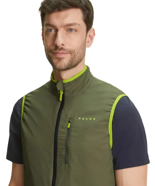 Herren Trekking Weste Stehkragen