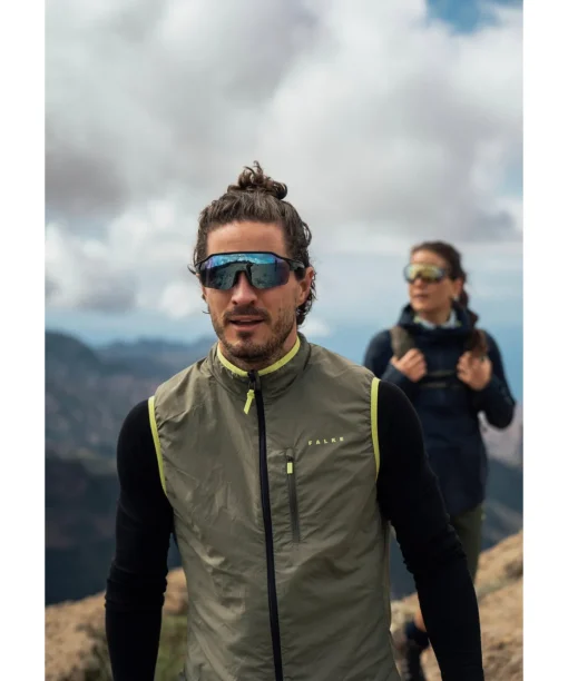 Herren Trekking Weste Stehkragen
