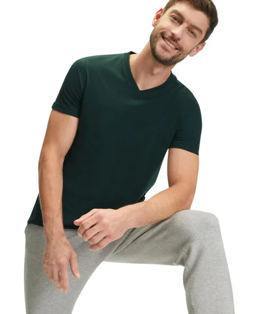 Herren T-Shirt V-Ausschnitt