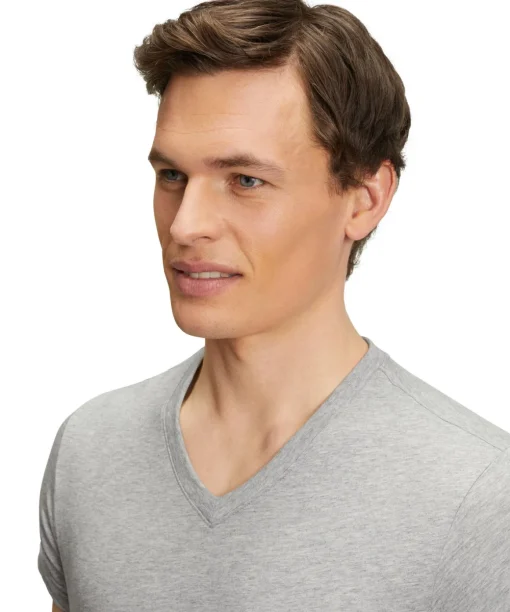Herren T-Shirt V-Ausschnitt