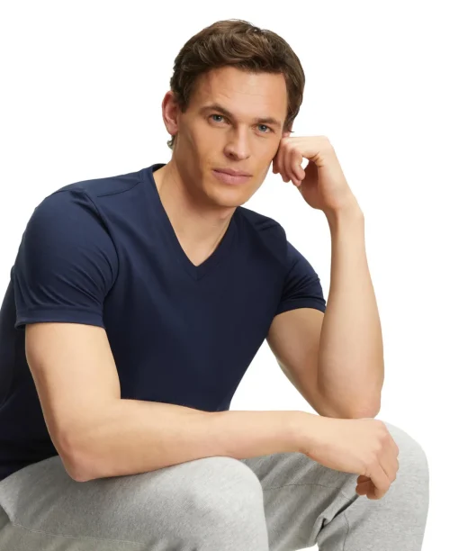 Herren T-Shirt V-Ausschnitt
