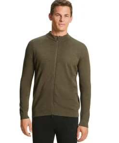 Herren Zip-Jacke Stehkragen
