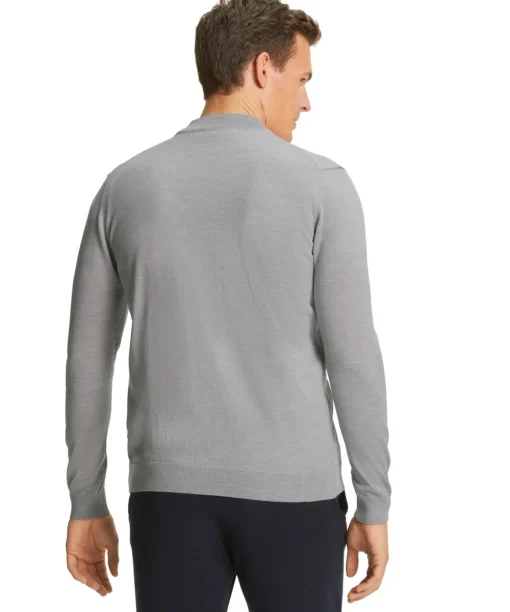 Herren Zip-Jacke Stehkragen