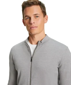 Herren Zip-Jacke Stehkragen