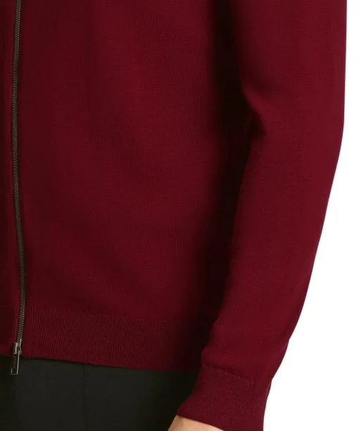 Herren Zip-Jacke Stehkragen