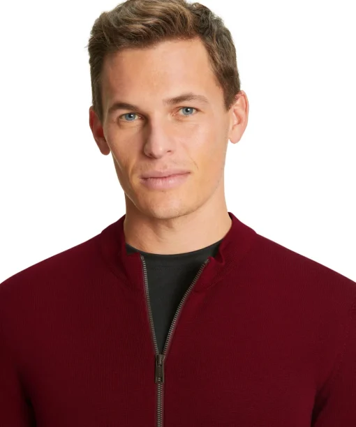 Herren Zip-Jacke Stehkragen